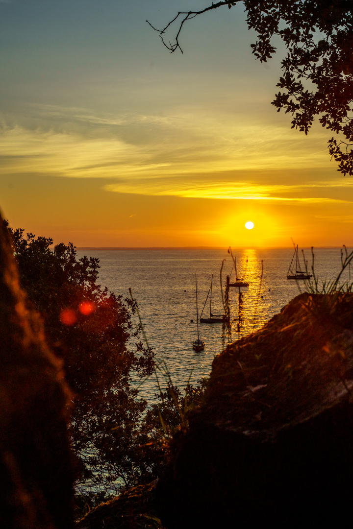 Lever de Soleil à Noirmoutier par le photographe Frédéric Muzard